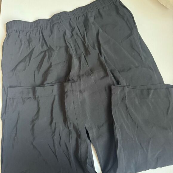 $78 Madewell Pull-On wide leg Pants in soft drape size 1x - Picture 4 of 5